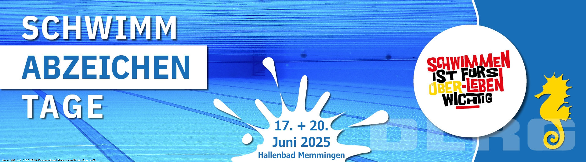 Schwimmabzeichentage 2025. Weitere Informationen!